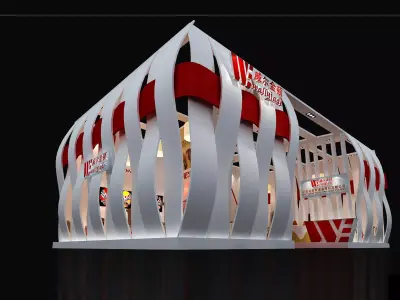 Exhibition - Area - 15X9-3DMAX2009-03 3D model