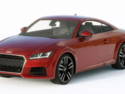 Audi TT Coupe 2019 3D model