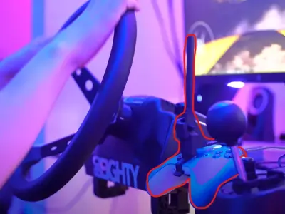 Xbox X S Controller Handbrake Adaptor 3D print model