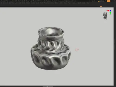 vase 3d print 767  3D print model