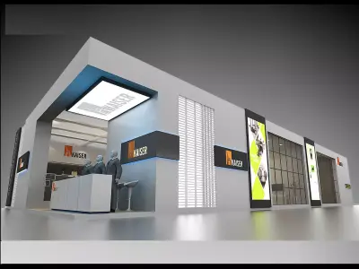 Exhibition - Area - 12X30-3DMAX2009-05 3D model