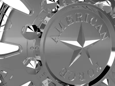 AMERICAN FORCE J03 PLAGUE DRW WHEEL 3D print model