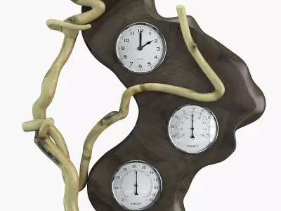 Sauna thermometer 3D model