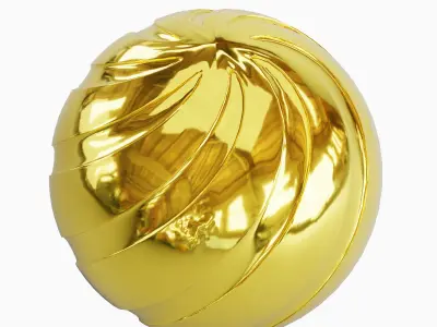 Simple Ball Mesh 01 3D model