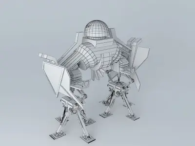 Robot Dorag Free 3D model