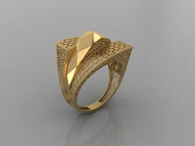 Fusion ring 3D print model