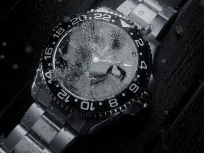 Wristwatch - Rolex GMT-Master ll 3D model