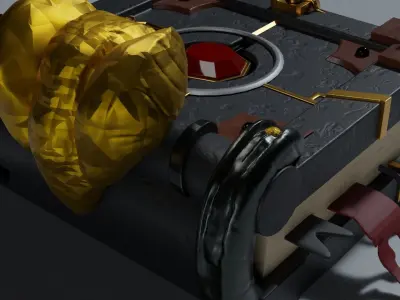 Python book Free 3D model