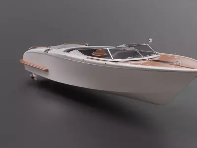 Speed Boat 3D model