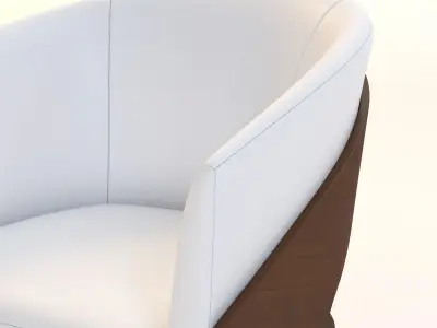 David Edward Aurora Lounge Chair 3D model