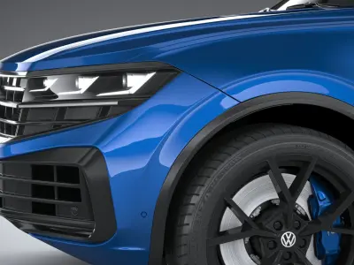 Volkswagen Touareg R eHybrid 2024 3D model