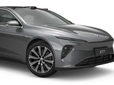 2025 NIO ET7 With Interior 3D model