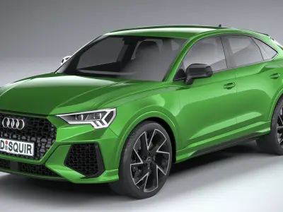 Audi RS Q3 Sportback 2020 3D model