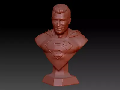 SUPERMAN RONALDO BUST 3D Printing Model 3D print model