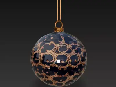 BOLA DE NAVIDAD Free 3D print model