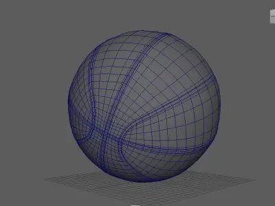 Ball basket 3D model