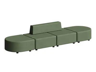 Sitland Lido Sofa 3D model