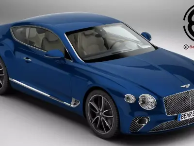 Bentley Continental GT 2018  3D model