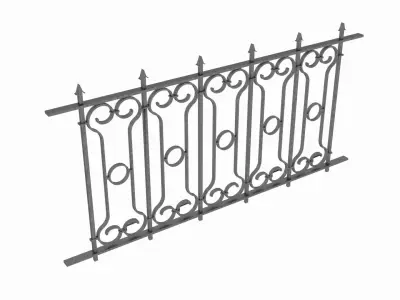 Wrought Iron 2 3D model
