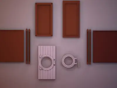 Porthole Booknook 3D print model