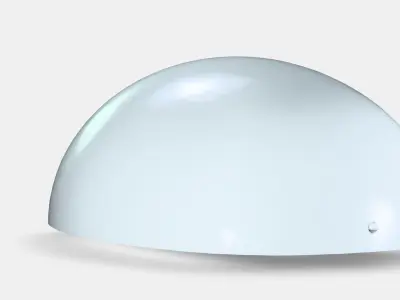 KALLBLIXT Wall lamp Low-poly 3D model