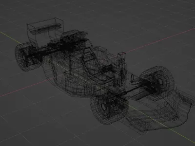 Formula 1 Car  3D model