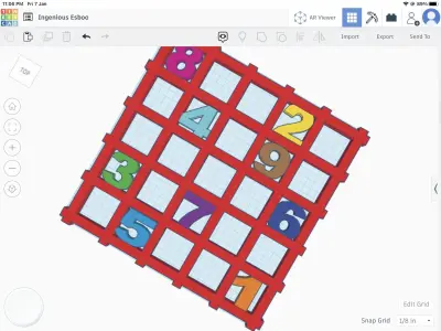 Space separator stl file 3D print model
