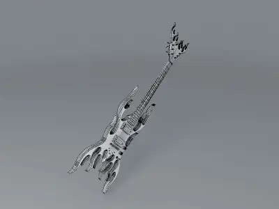 Sands BF 1 Guitar Free 3D model