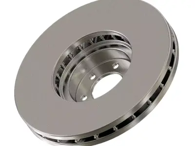 Premium Car Disc Brake 3D print model