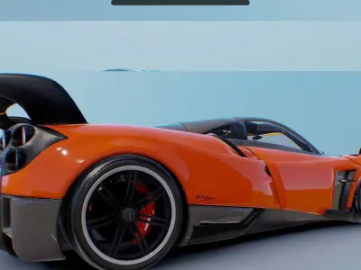 Pagani Huayra-BC 3D model