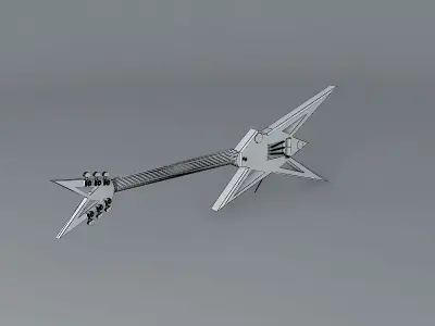 Dimebag Darrell guitar Free 3D model