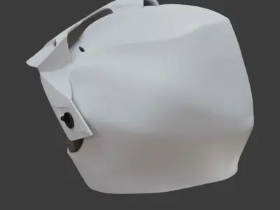 Motorcycle Helmet Bell MX9 3D model