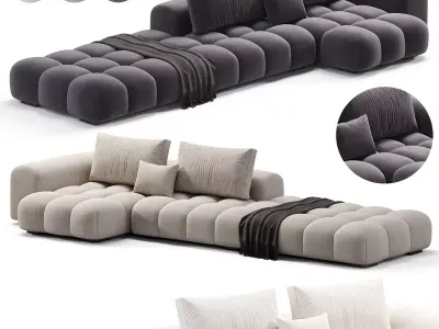 SHAMARA SOFA by Noho Home 2 3D model