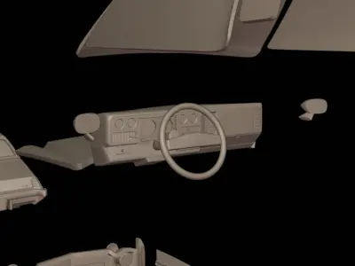 CHEVROLET MONTE CARLO 1973  3D print model