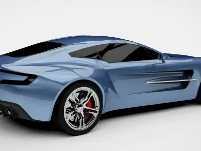 Aston Martin One-77 3D model