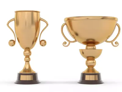 Trophy Cups 3D model