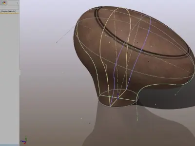 leather gear knob 3D print model