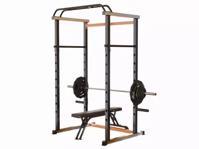 Gym System 3D Model Pack