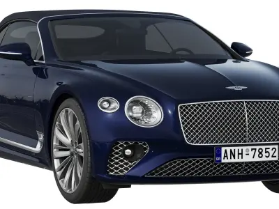 Bentley Continental GT Speed Convertible 3D model
