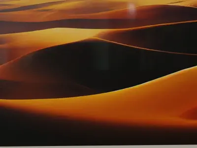 Framed Artwork Surrealist Landscape 4 3D model