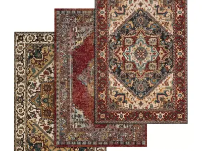 Rug Set 459 3D model