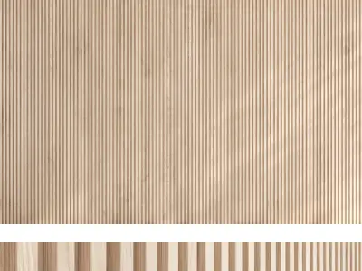 Wood panel set v02 3D model