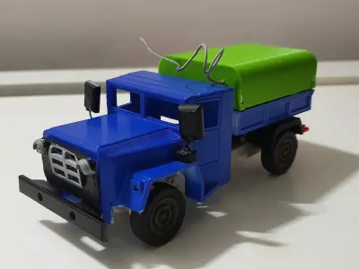 Small 3D Printed Truck  3D print model