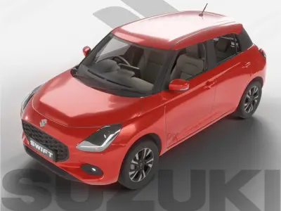 Suzuki Swift 2024  3D model