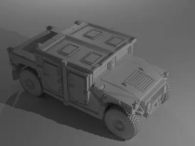 IDF Armored Pickup Hammer 3D print model
