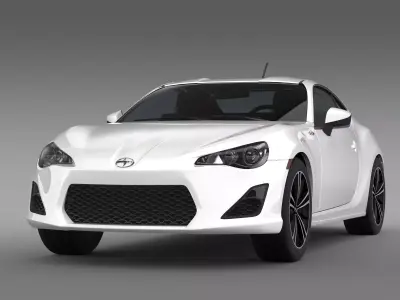 Scion FR S 2012 3D model