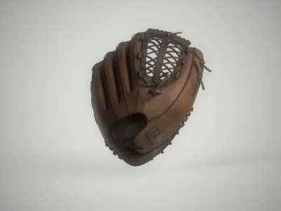 Baseball Glove 3D model