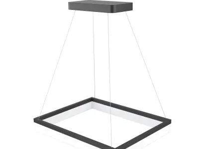 Light 7 model square led pendant 3D model