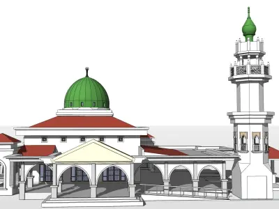 Mosque03 3D model