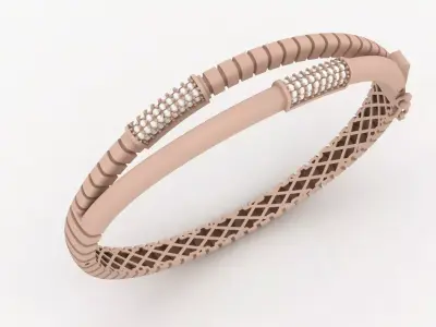 Bracelet 007 3D print model